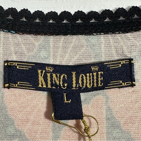 New with tags. King Louie size large Cross Dress Libellule Black. Office, date - Picture 3 of 8